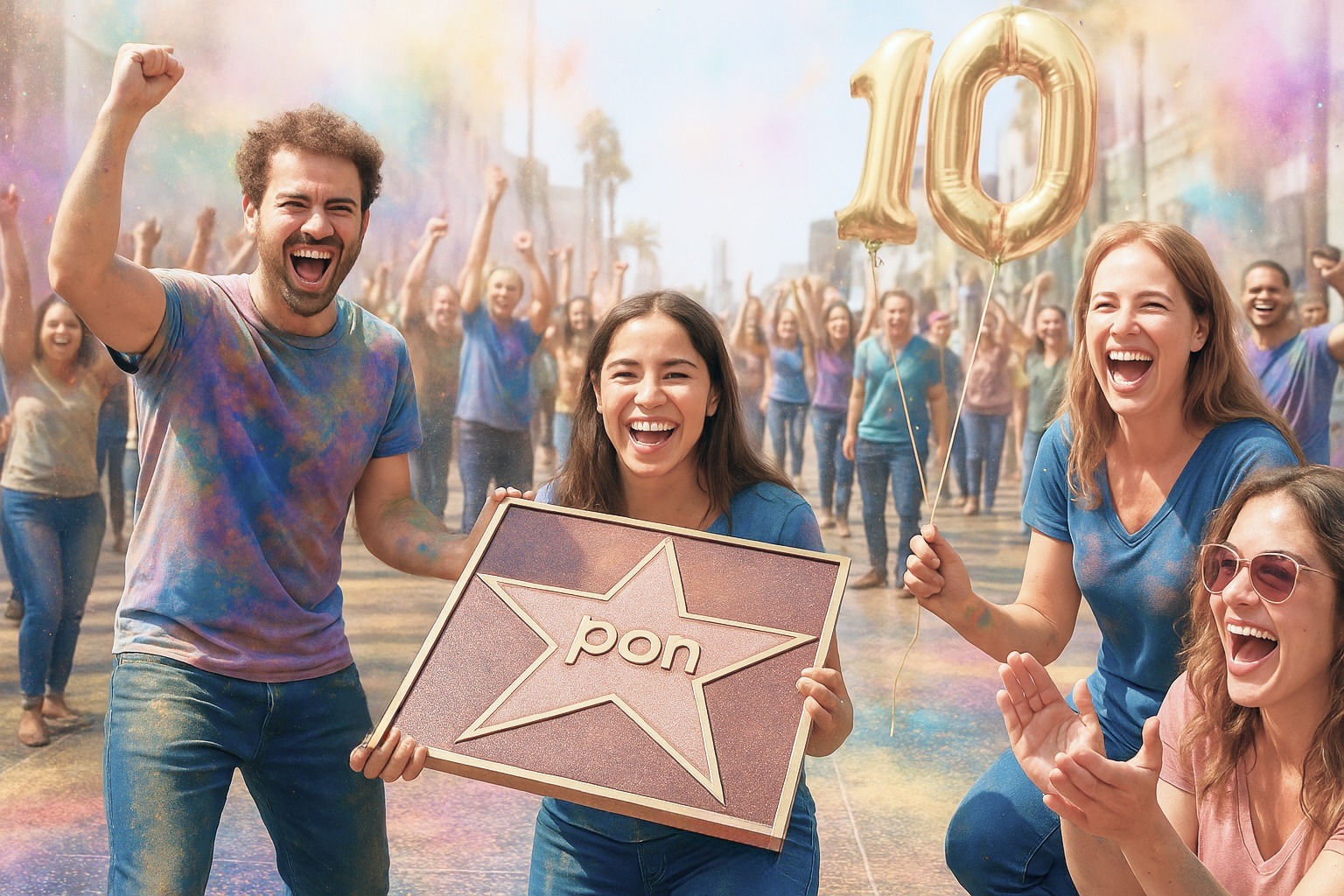 🎉🙏 Ein riesiges DANKE – pon feiert heute am 4.12.2025 seinen 10. Geburtstag! 🙏🎉